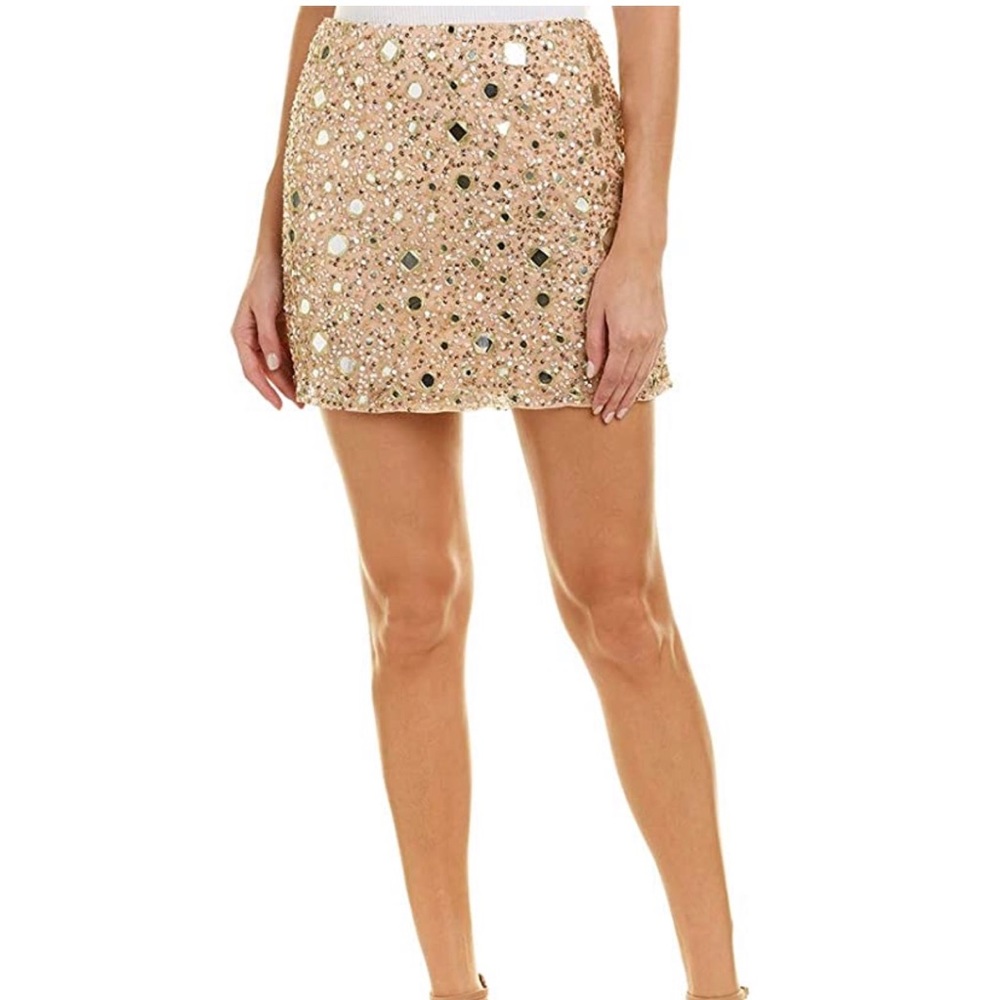 French Connection Eloise Mirror Mini Skirt